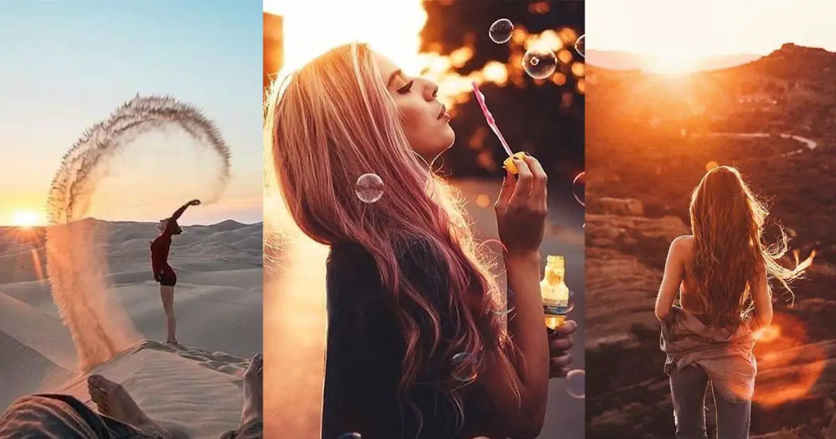 Sunset Lamp Photoshoot Ideas / 8 Sunset Lamps For Your Tiktok Content