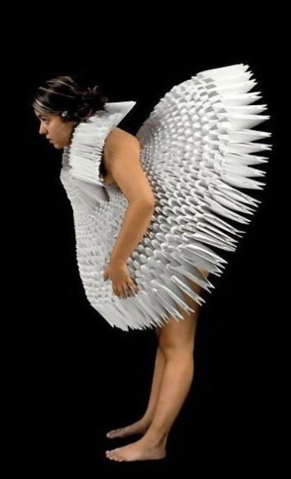 30+ Paper Dress Fashion You've Never Seen Before - Feminine Buzz