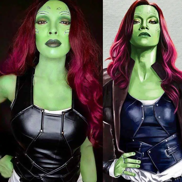 Gamora From Guardians of The Galaxy Cosplayby Cutie Pie Sensei
