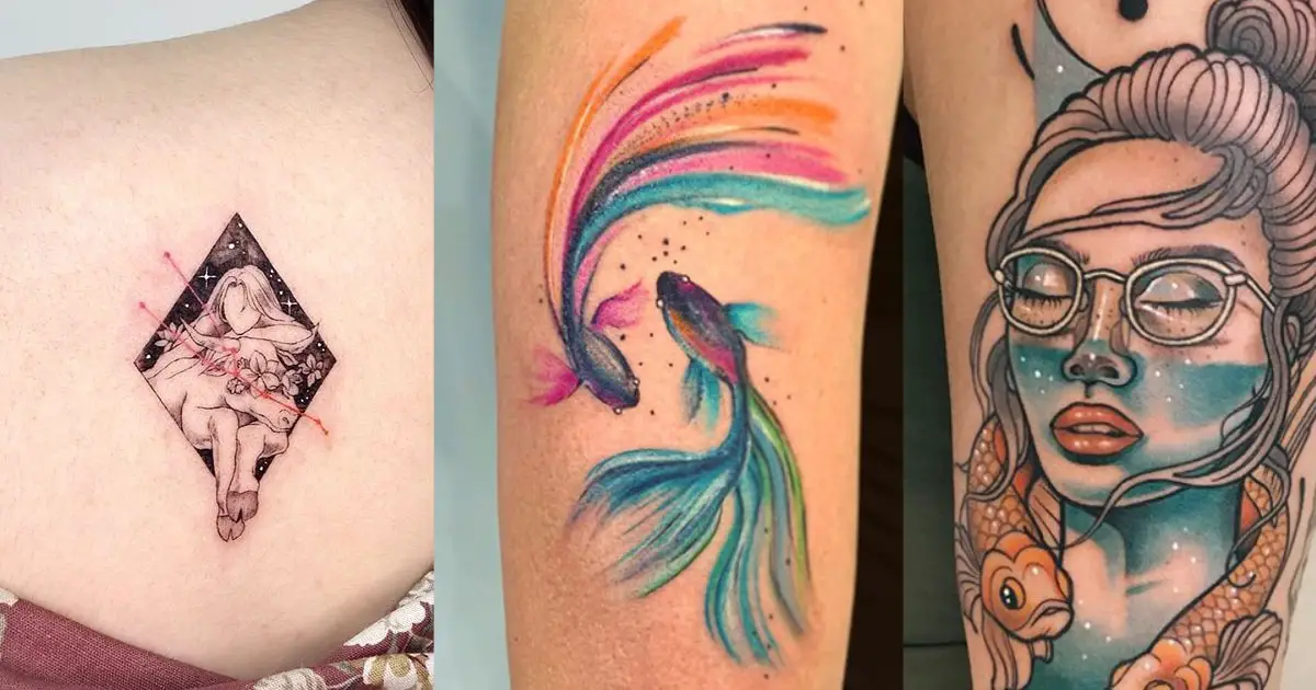 30 Zodiac Tattoos You Need To Show Your Tattoo Artist To Get One Yourself -  Feminine Buzz