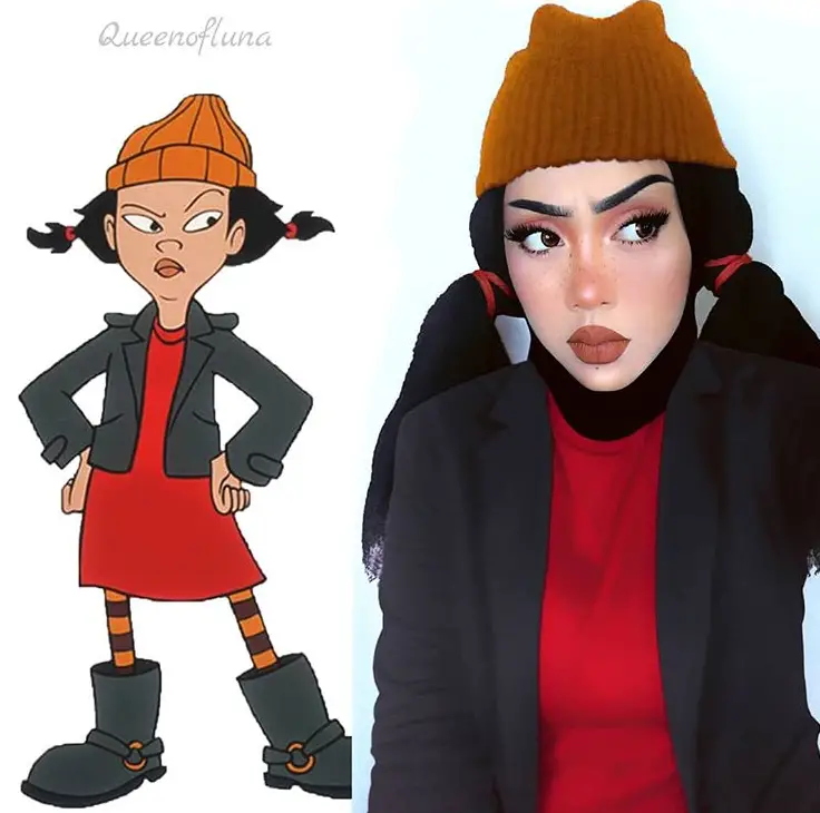 ashley spinelli hijab cosplay by queen of luna