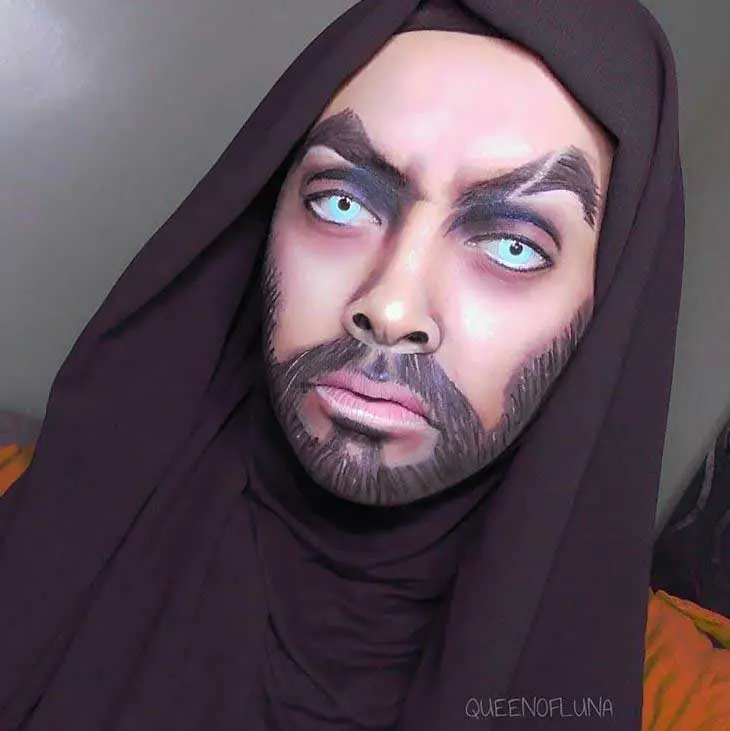jason momoa hijab cosplay by queen of luna
