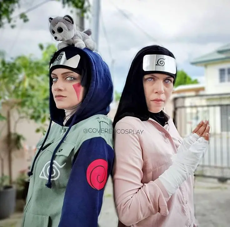 neji and kiba cosplay from naruto by kovacs and ace